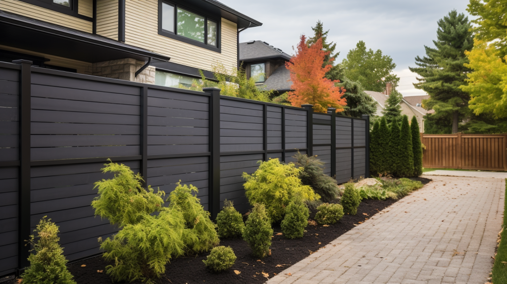 Robust composite fencing in Canada