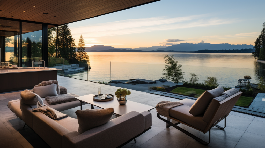 Indoor-outdoor living with Vancouver glass railings
