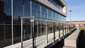 Elegant Aluminum Deck Railings Installed by BelCarra Glass
