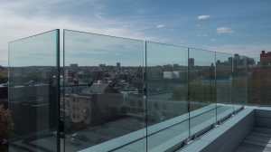 Blog 8 Topless glass railings overlooking cityscape