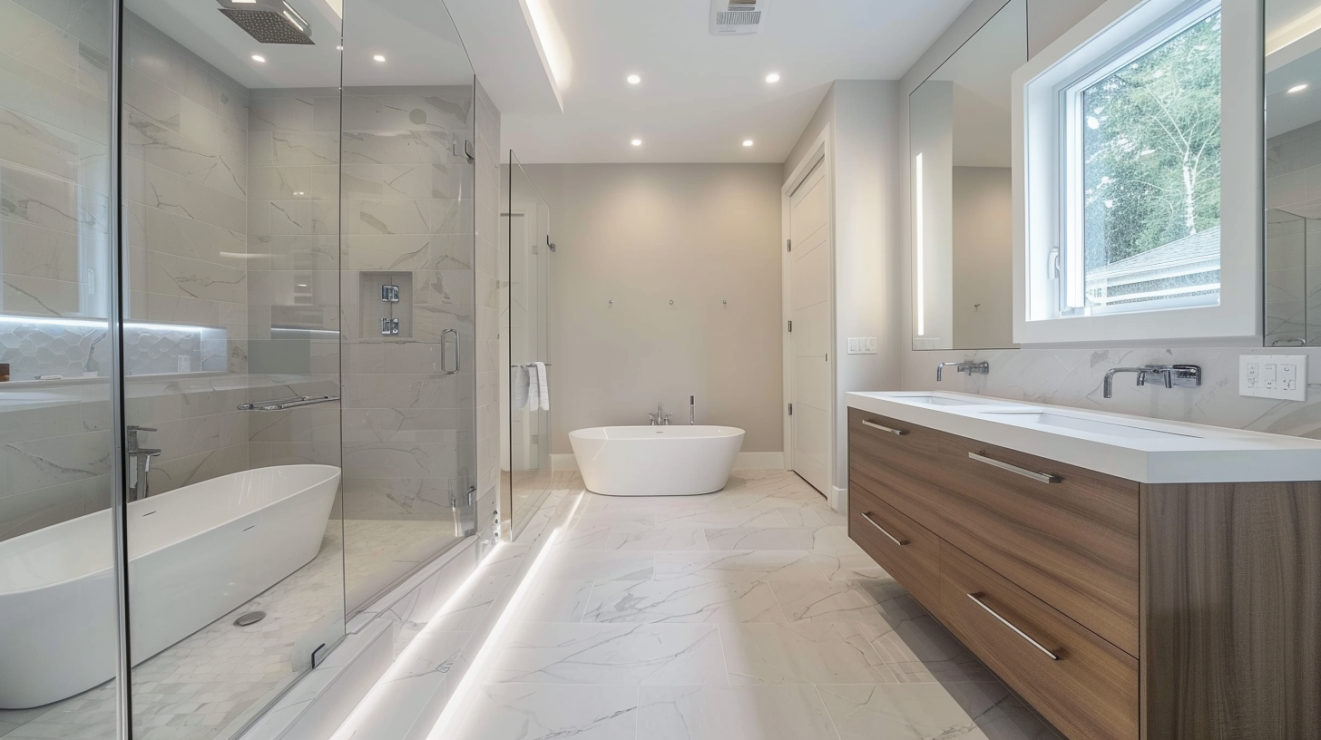Shower Glass in Langley: Elevate Your Bathroom with Style